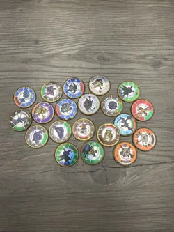 Hasbro Pokemon Battle Coin Game 1999 Lot Of 20 No Duplicates - Image 1