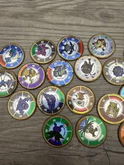 Hasbro Pokemon Battle Coin Game 1999 Lot Of 20 No Duplicates - Image 3