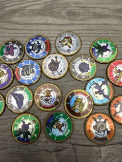 Hasbro Pokemon Battle Coin Game 1999 Lot Of 20 No Duplicates - Image 4