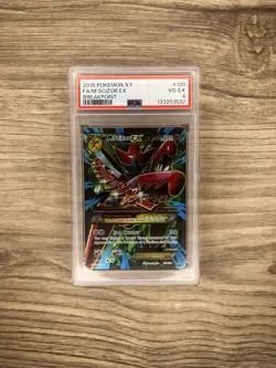 Pokemon XY Breakpoint M Scizor Ex Full Art Card 120/122 Psa 4 - Image 1