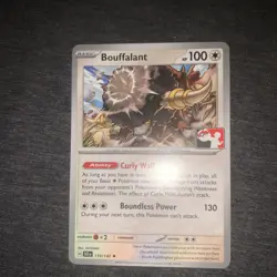 Bouffalant 119/142 Stamped Play! Pokemon Prize Pack Series - Image 1