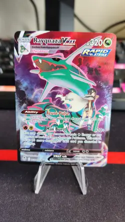 2022 Pokemon SWSH Silver Tempest Rayquaza VMAX Trainer Gallery Holo #TG20/TG30 - Image 1