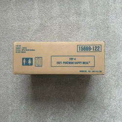 POKEMON 25TH ANNIVERSARY SEALED CASE OF 150 PACKS MCDONALDS 2021 - TOY 4 - Image 2