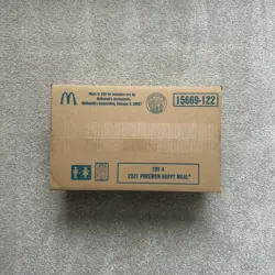 POKEMON 25TH ANNIVERSARY SEALED CASE OF 150 PACKS MCDONALDS 2021 - TOY 4 - Image 3