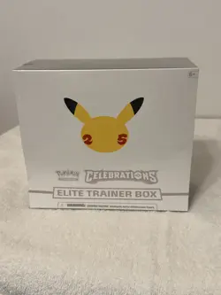 Pokemon TCG Celebrations 25th Anniversary Factory Sealed Elite Trainer Box - Image 1