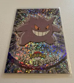 2000 Topps Chrome Pokemon Series 2 Gengar Sparkle #94 Ungraded - Image 3