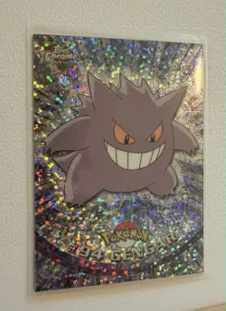 2000 Topps Chrome Pokemon Series 2 Gengar Sparkle #94 Ungraded - Image 4