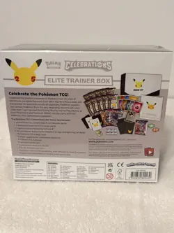 Pokemon TCG Celebrations 25th Anniversary Factory Sealed Elite Trainer Box - Image 3