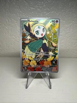 Pokemon TCG Meloetta Illustration Rare 026 Promo Mega Battle Deck NM - Image 1