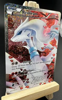 POKEMON TREASURES RESHIRAM RADIANT COLLECTION RC22/RC25 FULL ART SEE ALL PICS - Image 2