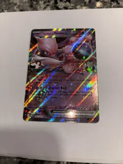 NM Team Rocket's Mewtwo EX 081/182 - Prize Pack Series 8 with Play! Pokemon Stam - Image 3