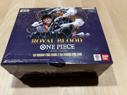 Royal Blood OP10 Booster Box, English, One Piece Card TCG NEW SEALED, box damage - Image 1