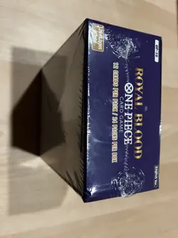 Royal Blood OP10 Booster Box, English, One Piece Card TCG NEW SEALED, box damage - Image 5
