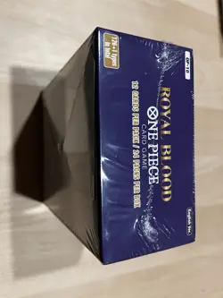 Royal Blood OP10 Booster Box, English, One Piece Card TCG NEW SEALED, box damage - Image 4