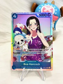 Boa Hancock OP01-078 (SR) One Piece Card Game PRB01 The Best NM English - Image 1