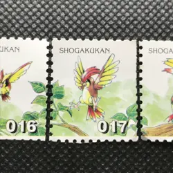 Pidgeotto Pidgeot Pidgey Pokemon Stamp Card Japan Pocket monster NINTENDO F/S - Image 3