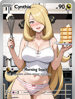 LoveangelGames-Season 2- Custom Card- Waifu Universe- Cynthia Promo - Image 1