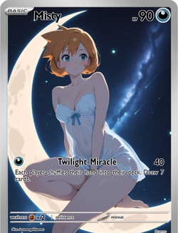 LoveangelGames-Season 2- Custom Card- Waifu Universe- Misty Dream - Image 1