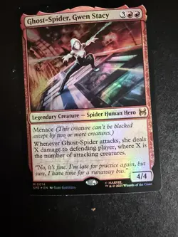 MTG - NM - FOIL - Ghost Spider Gwen Stacy - Spider Man - Image 1