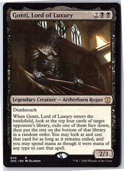 Gonti, Lord of Luxury R Commander: Zendikar Rising 44 NM - Image 1