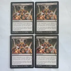 Mortal Combat X4 MTG Core Set 10th Edition MTG Magic the Gathering - Image 1