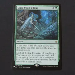 Once Upon a Time 169 MTG The List (LIST) Rare NM - Image 1