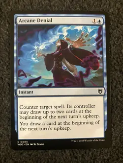 Magic The Gathering MTG - Arcane Denial - Innistrad: Crimson Vow - Image 1