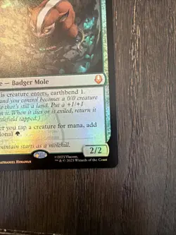 Badgermole Cub Avatar: The Last Airbender Foil - Image 3