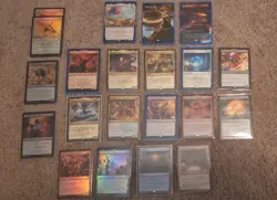 Avatar The Last Airbender MTG Card Lot Aang Air Bending Master+ 20 Cards 6foils - Image 1