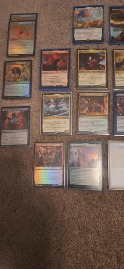 Avatar The Last Airbender MTG Card Lot Aang Air Bending Master+ 20 Cards 6foils - Image 3