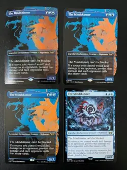 MTG- The Mindskinner x4 - Duskmourn (One is FOIL) - Image 1