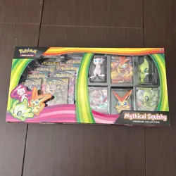 Pokemon TCG: Mythical Squishy Premium Collection Box Factory Sealed 820650809736 - Image 1
