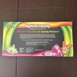 Pokemon TCG: Mythical Squishy Premium Collection Box Factory Sealed 820650809736 - Image 2
