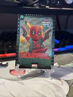 Deadpool Pikachu Pokemon Heroes & Villains Green Holo - Image 1