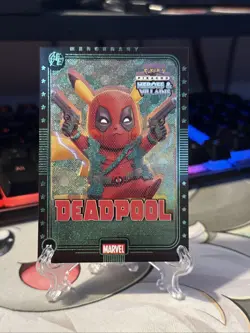 Deadpool Pikachu Pokemon Heroes & Villains Green Holo - Image 2