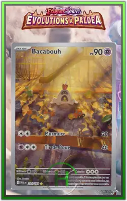 Bacabouh - EV2:Evolutions a Paldea - 214/193 - Carte Pokemon Francaise Neuve - Image 1