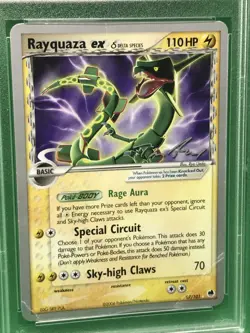 PSA 1 PR Rayquaza ex 97/101 Pokemon Promo World Championships Legendary Ascent - Image 4