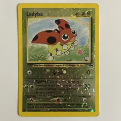 2001 Pokemon TCG - Ledyba Promo Southern Islands 07/18 Vintage Reverse Holo HP! - Image 1