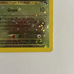 2001 Pokemon TCG - Ledyba Promo Southern Islands 07/18 Vintage Reverse Holo HP! - Image 2