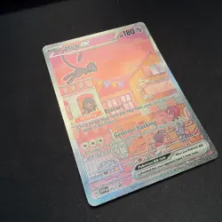 Mew ex SVP 053 Black Star Promo Full Art Pokemon 151 NM - Image 3