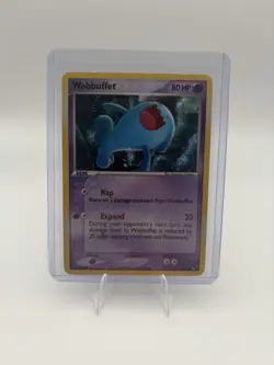 Pokemon Wobbuffet 016/017 POP Series 4 Holo 80HP Common English 2006 - Image 1