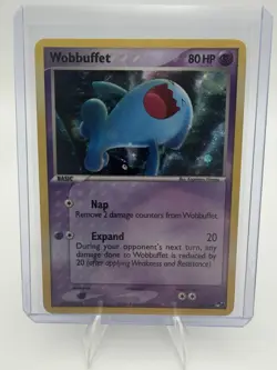 Pokemon Wobbuffet 016/017 POP Series 4 Holo 80HP Common English 2006 - Image 3