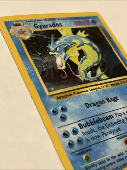 Gyarados Holo Base Set 6/102 Pokemon Card – LP WOTC - Image 2