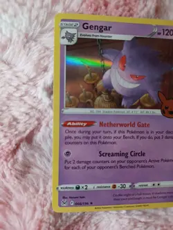 Pokemon Gengar 066/196 Trick or Trade Booster 2023 Holo TCG Card - Image 2