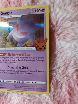 Pokemon Gengar 066/196 Trick or Trade Booster 2023 Holo TCG Card - Image 3