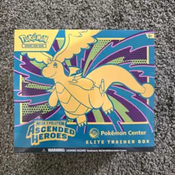 Pokemon TCG: Ascended Heroes Pokemon Center Elite Trainer Box - SEALED In Hand - Image 1