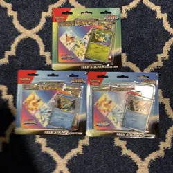 Pokemon TCG Prismatic Evolutions Tech Sticker Collection Set Lot Of 3 Sealed New - Image 1