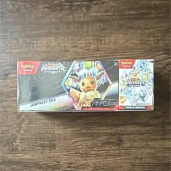 Pokemon Prismatic Evolutions Surprise Box + Booster Bundle Pack - Image 1