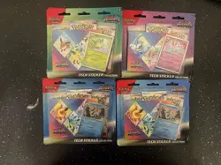 🔥 Pokemon TCG Prismatic Evolutions Tech Sticker Collection Set Lot of 9 Sealed - Image 2