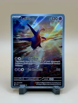 Pokemon TCG Latios 203/191 Surging Sparks Illustration Rare - Image 1